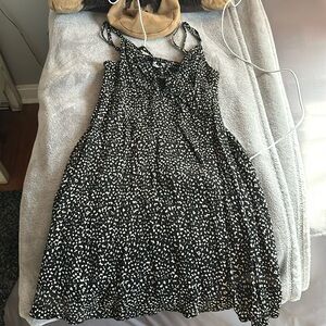 Black and tan dress from garage